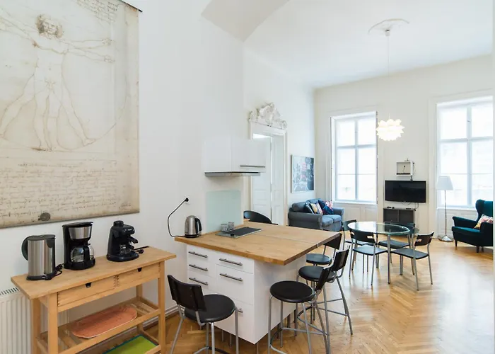 Broadway Downtown -2 Bedrooms-2 Livingrooms Lägenhet Budapest