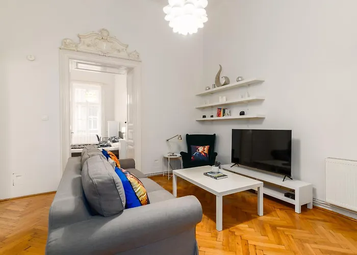 Lägenhet Broadway Downtown -2 Bedrooms-2 Livingrooms Budapest